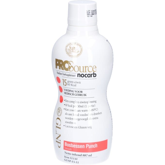 PROSource NoCarb Bosbessen Punch 887 Drinkbare oplossing