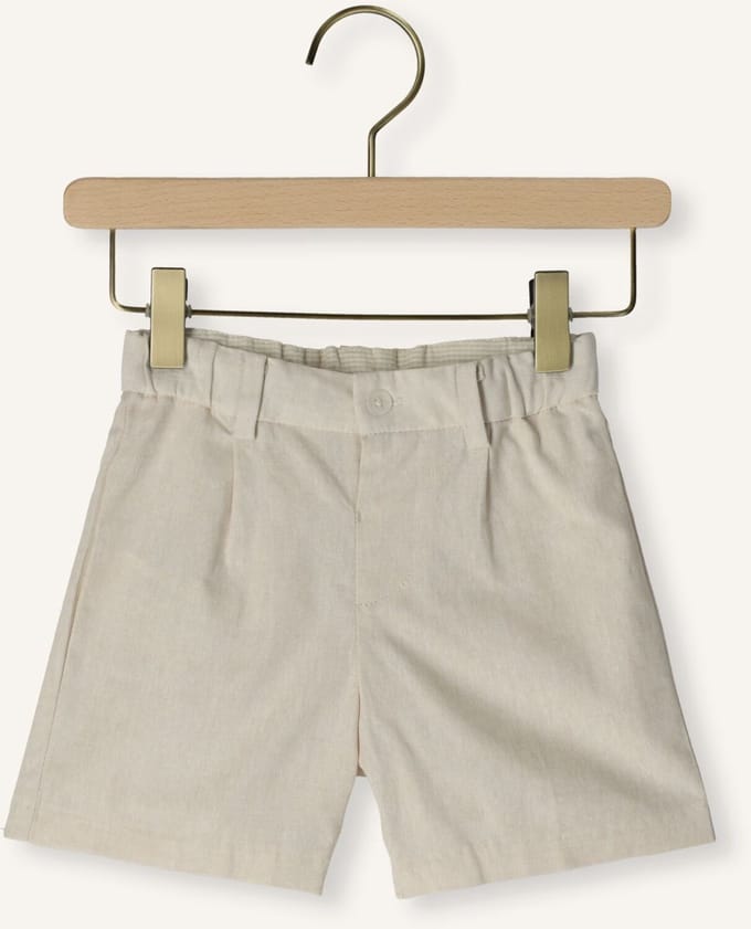 MAYORAL Linen Suiting Bermuda Broeken Unisex - Ecru - Maat 98