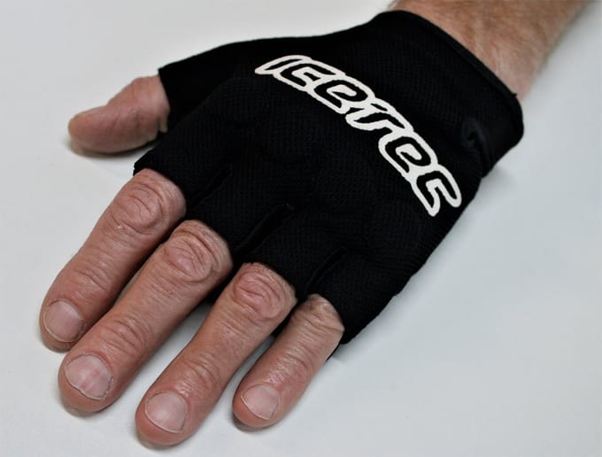 Icetec | Skate/ Skeeler handschoenen - XS - klittenbandsluiting - Zwart