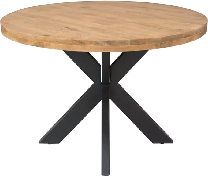 Starfurn - Eettafel Ron - Bruin - 130x130x76 cm