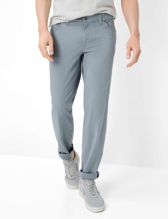 Eurex Heren Broek  Style LUKE BLUE, blauw, maat 48
