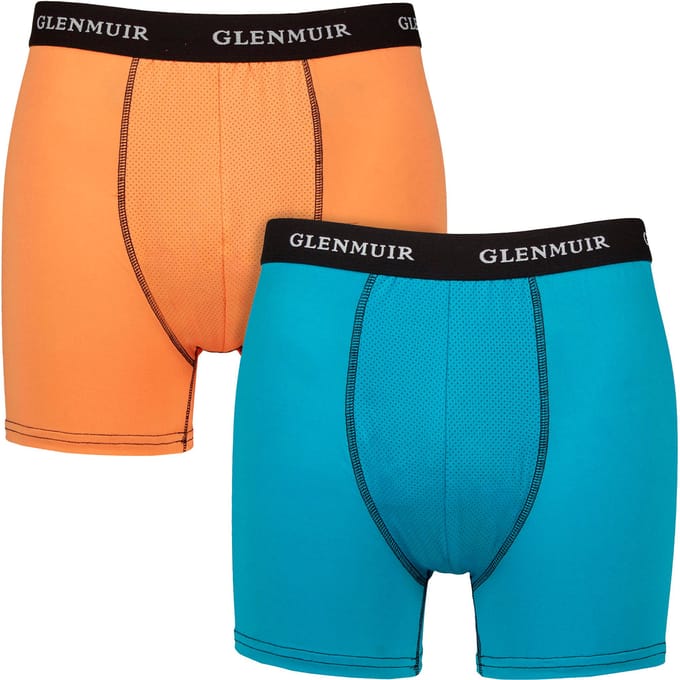 2-Pack Heren Prestatietruncs | Ademend Rekbare Sportieve Ondergoed