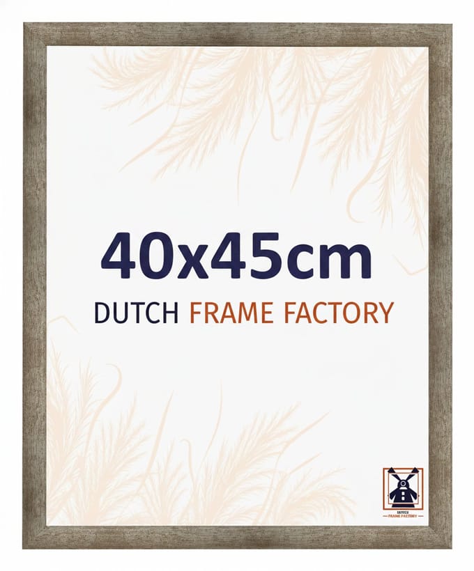 Fotolijst 40x45 cm - MDF - Metaal Vintage - Benno