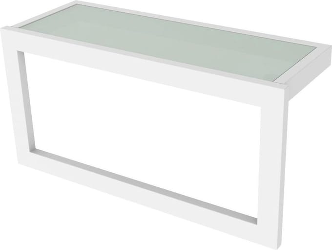 Allibert Handdoekhouder Loft-game + Oplegplank 40cm Wit