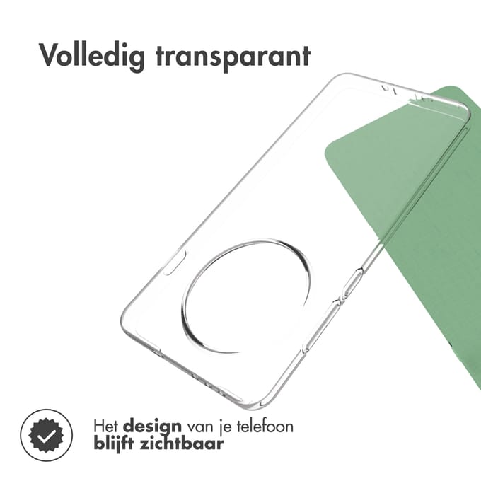 Accezz Hoesje - Geschikt voor OnePlus 13 - Clear Backcover - Transparant
