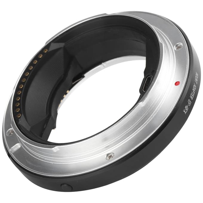 EF‑GFX Autofocus Mount Adapter voor EF-lens voor Fuji GFX-mount Middenformaat Camera black