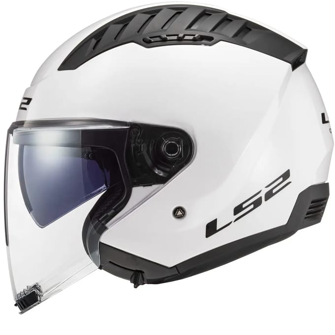 LS2 OF600 Copter II Glossy Wit 06 Jethelm - Helm