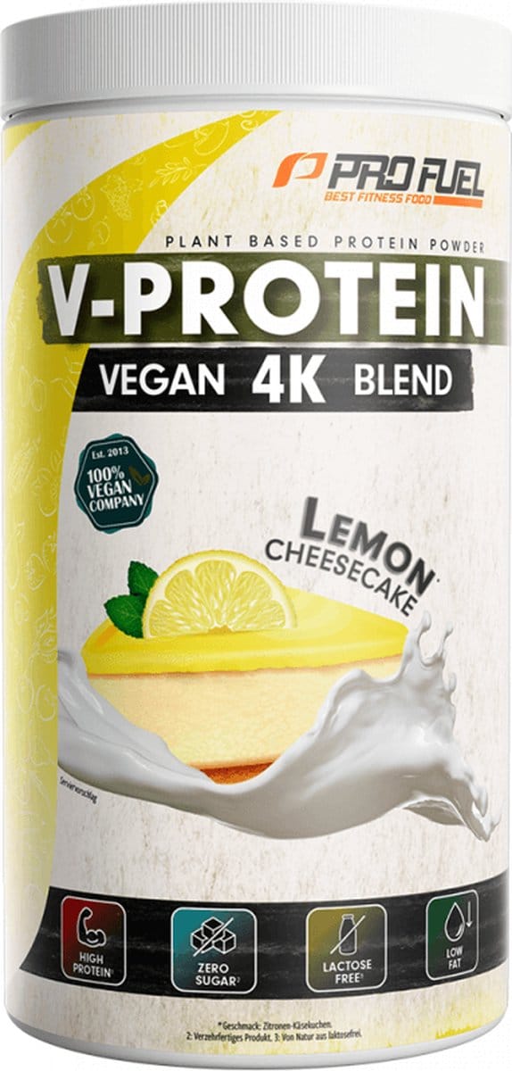 ProFuel V-Protein 4K Blend (750g) Lemon Cheesecake - Eiwitten - Veganistisch eiwit