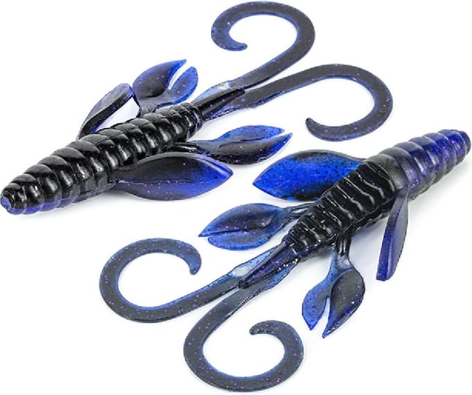 Molix Freaky Flip VisTD Colours 8st. UV Black Blue Purple Flake