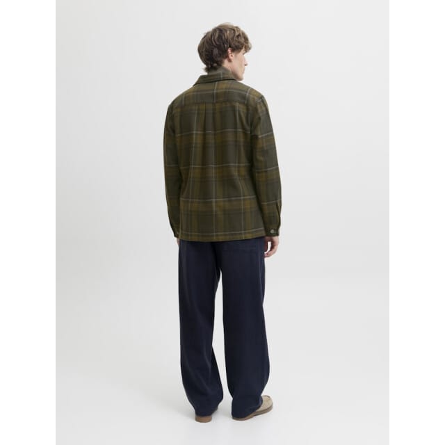 Jack & Jones Jprrayle melange check ls overshirt sn dessin