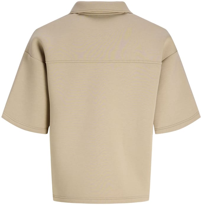 Jack & Jones Overhemd Oversized cropped Scuba Overhemd