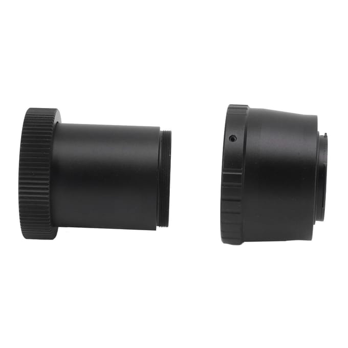 Telescoopcamera SCT-adapter T2 T-ringadapter Aluminiumlegering Telescoopadapterring voor Nikon black