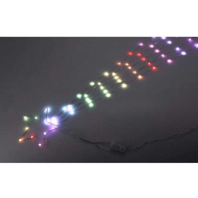 Kerstster Lifetime RGB Kerstster 220 V 119 cm Plastic LED RGB