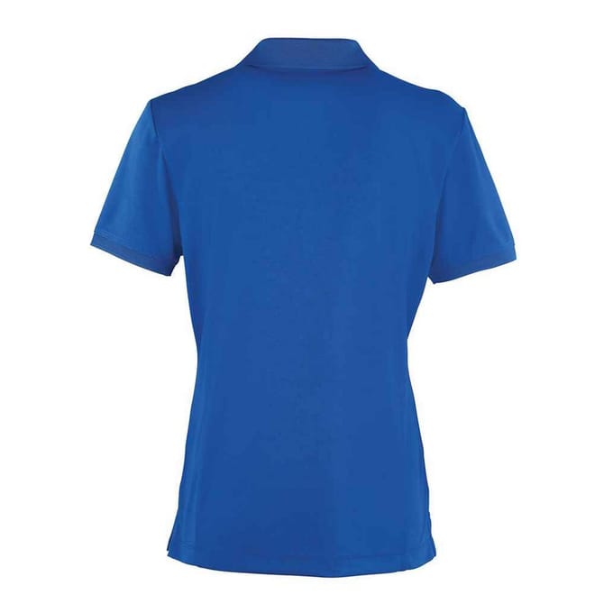 Premier Dames/Dames Coolchecker Poloshirt (Koningsblauw)