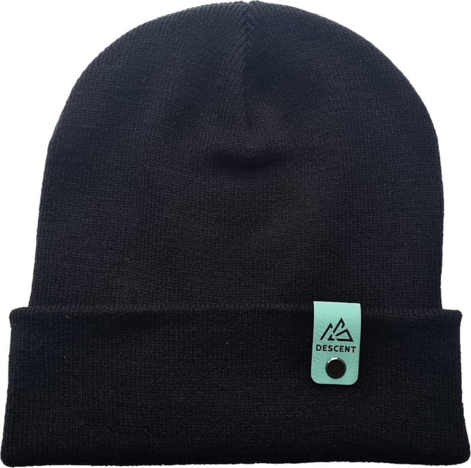 Descent - Muts - Basic - Zwart - Beanie - Wintersport