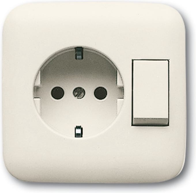 4310/6 EUJ-212-500 - CEE 7/3 - 2P+E - Beige - CE - 250 V - 16 A