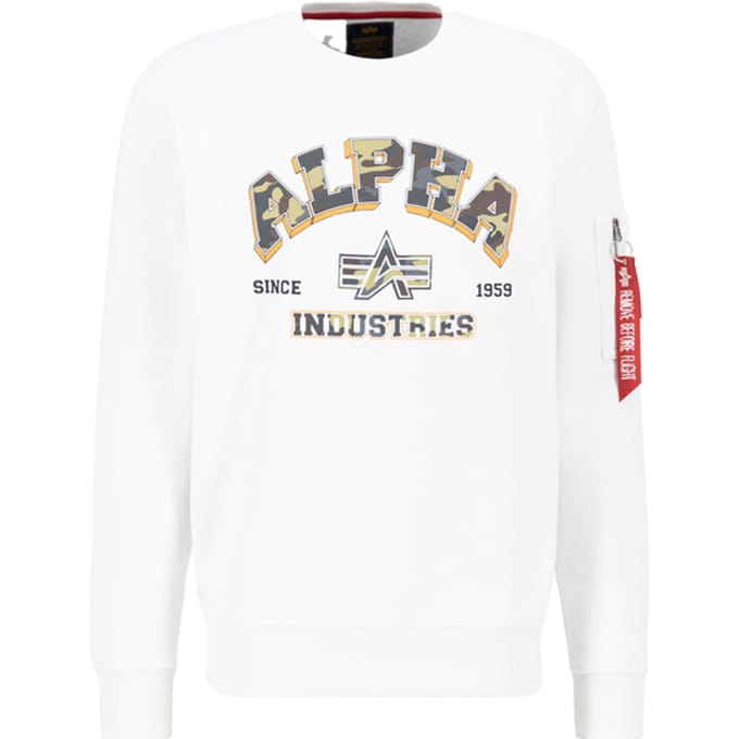 Sweatshirt Alpha Industries College Camo