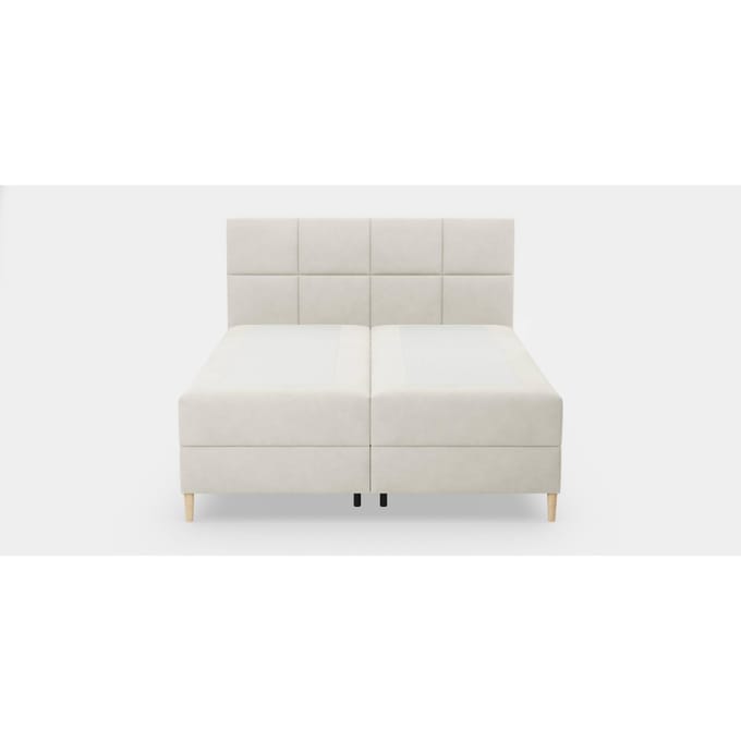 Boxspring Quadro velvet met opbergruimte 180 x 200 cm | NADUVI Collection
