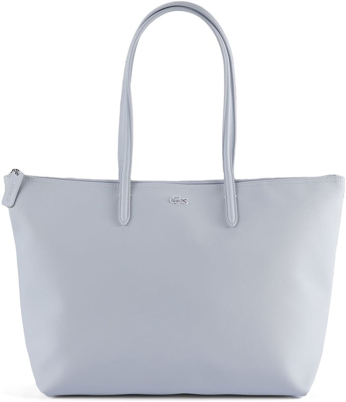 LACOSTE shopper Shopping Bag Phoenix Lichtgrijs