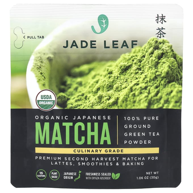 Jade Leaf Matcha, Biologische Japanse Matcha, 1,06 oz (30 gram) beige