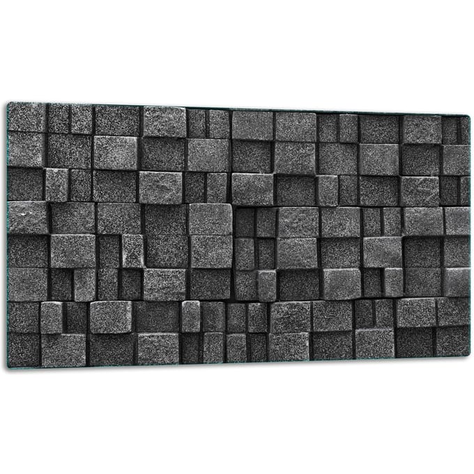 TMK ArtDeko Serie - Glazen Snijplank - 52x30 cm - Mozaïek