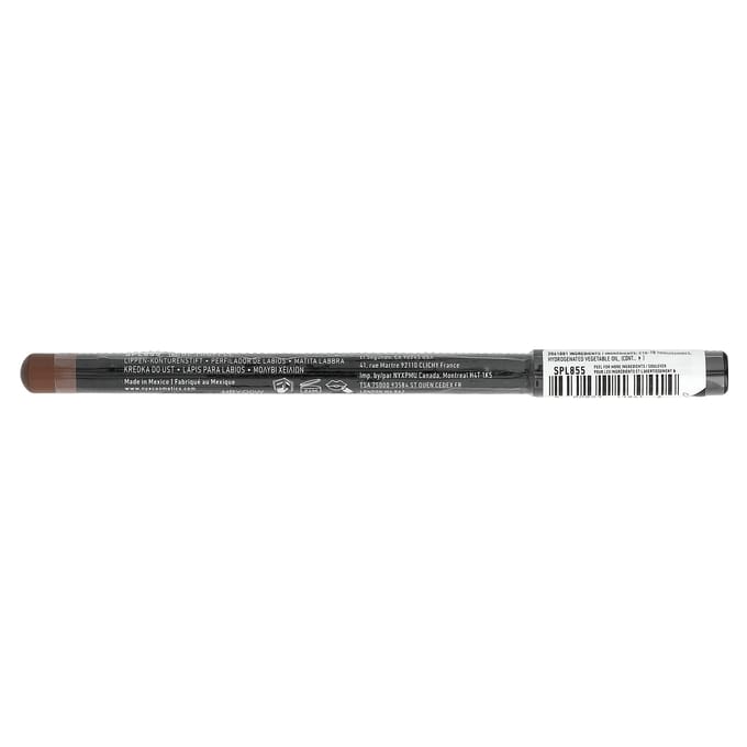 Nyx Professional Makeup Slim Lip Pencil - Nude Truffle - Fijn lippotlood - Nude Bruin