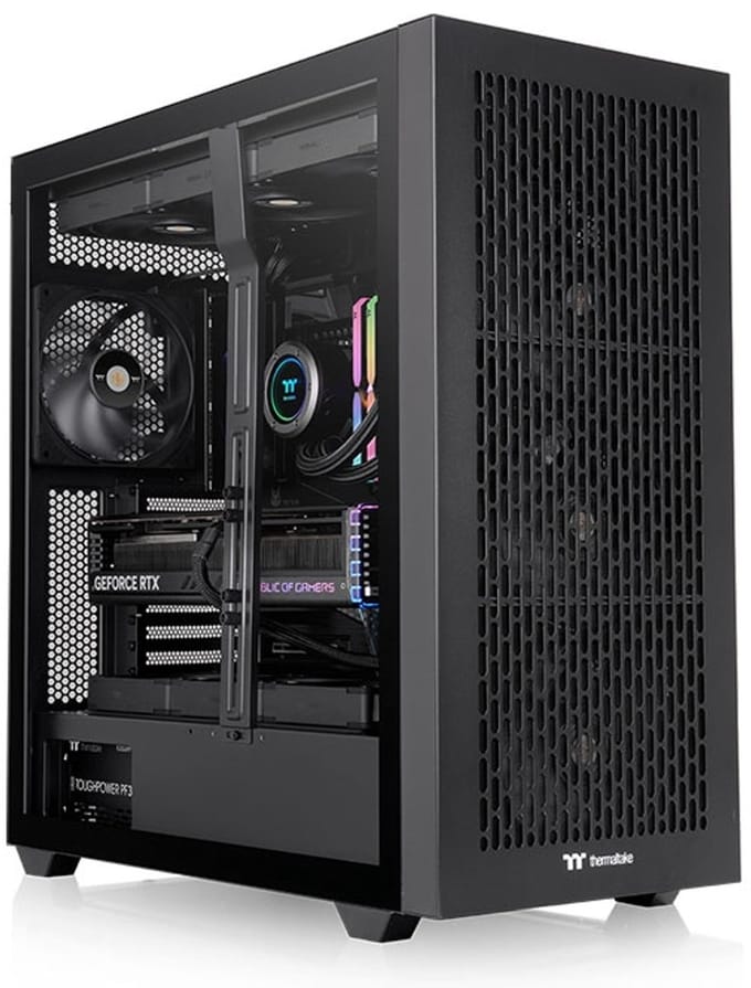 Thermaltake AX500 Full - PC Case - Behuizing - Gehard Glas - 4x140mm Ventilator - Filters - Zwart