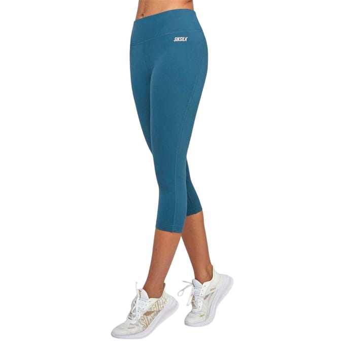 SikSilk Dames/Dames Slanke Legging (Teal)