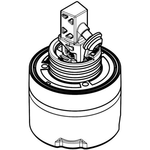Hansgrohe HG cartridge complete shower mixer, 98285000