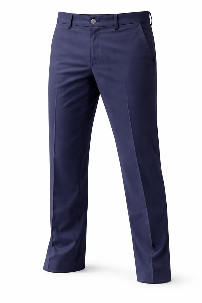 Damesbroek Slim Fit Greiff – Model 1370 – Donkerblauw – Maat 32 (6R / 34R) – Wolmix