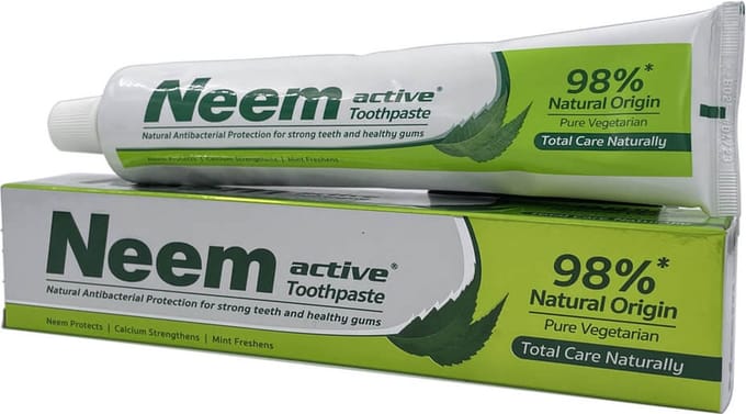 Neem tandpasta - 100 gram - fluoride arm