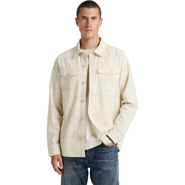 CHASIN' Shirt Heren - Regular Overhemd - Stryke Dain - Beige