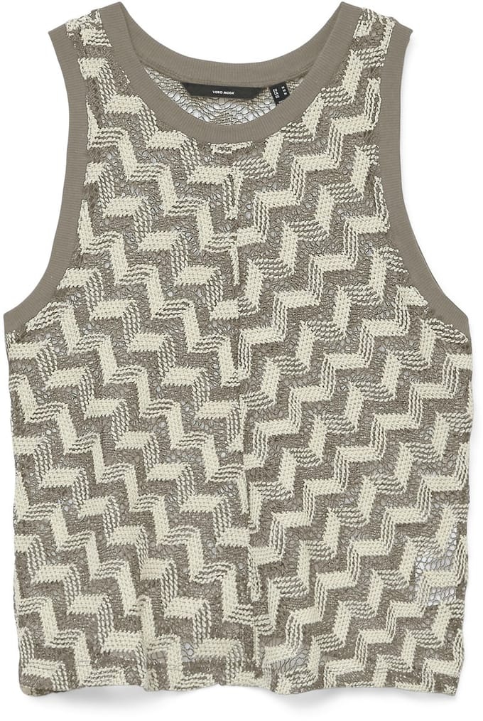 VERO MODA - VMTIKKA SL CROCHET TOP JRS GA - Dames - Blouses