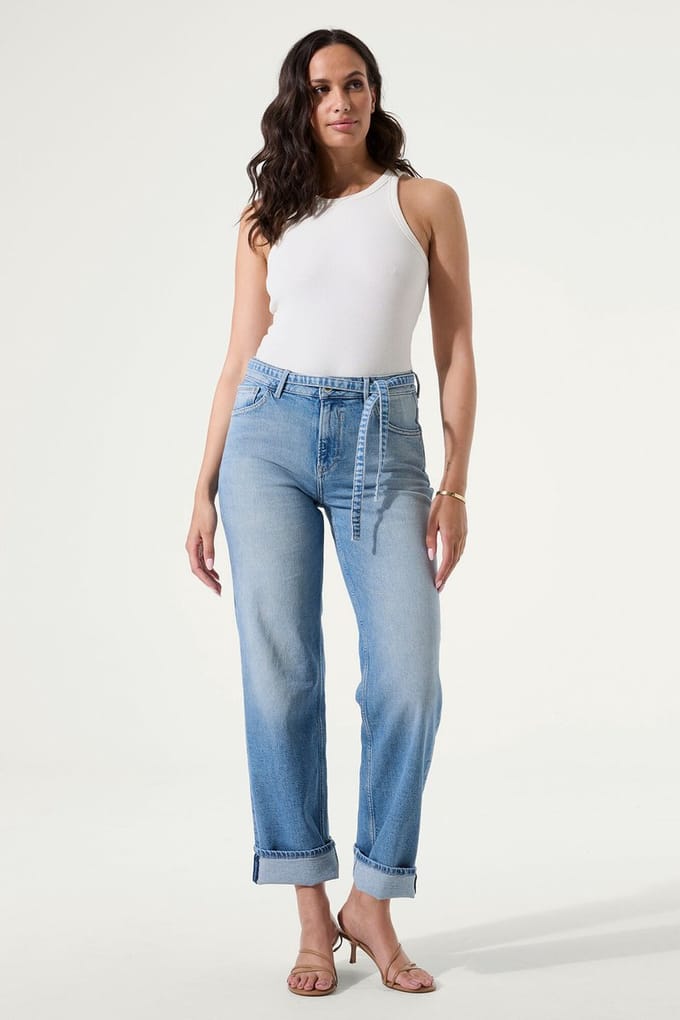 Celia 251 Regular Straight Jeans - Medium Used