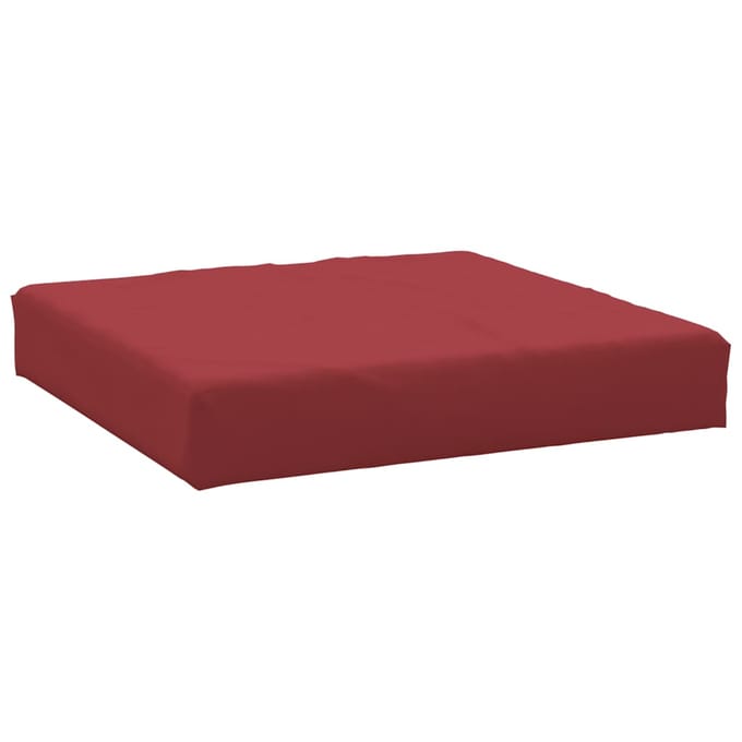vidaXL - Palletkussen - oxford - stof - wijnrood