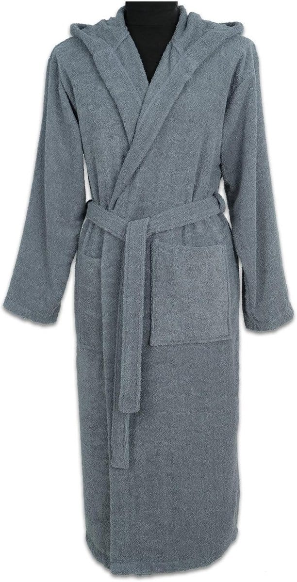 Luxe Badjas met Capuchon - 100% Zacht en Absorberend Katoen