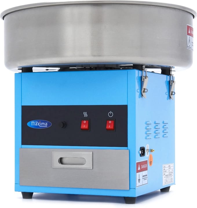 Suikerspinmachine – Ø 52 cm – Blauw