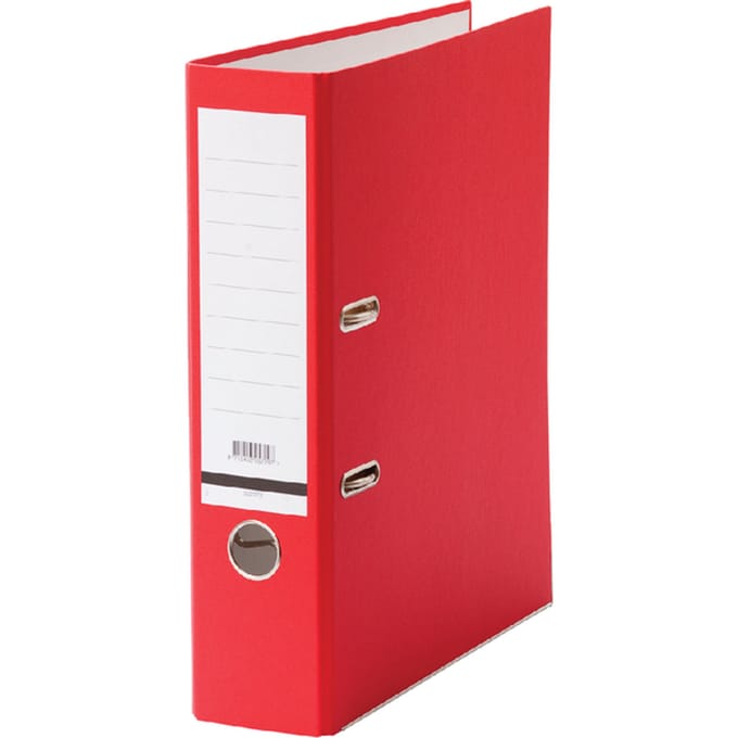 Ordner Qbasic A4 80mm karton rood