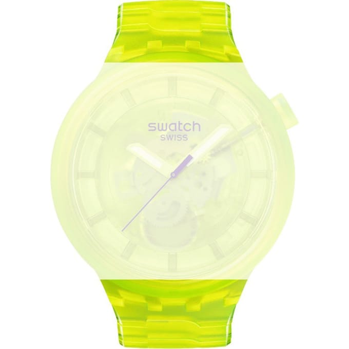 Swatch Plastic - BigBold - SB0/SO27 ASB05J103 Yellow Joy Horlogeband
