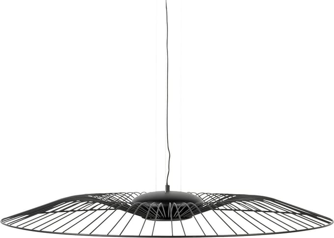 Zuiver Spider Hanglamp Rond 90 cm Zwart