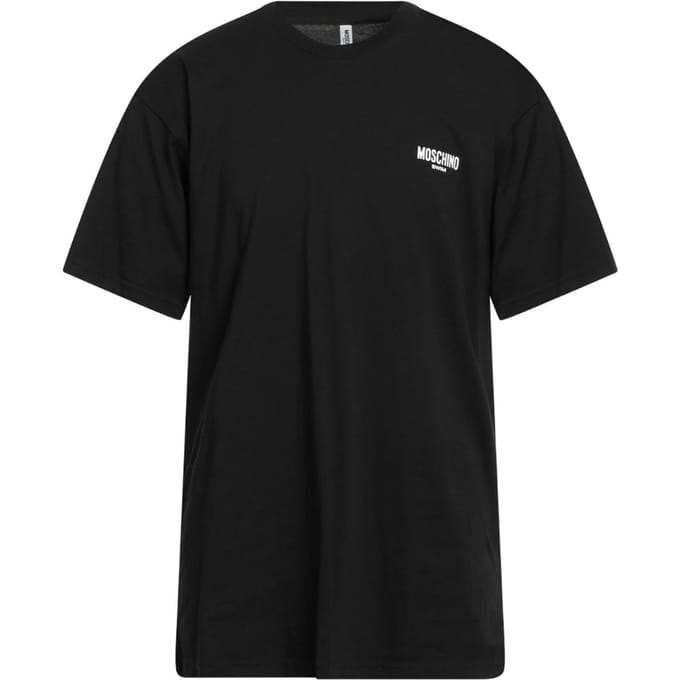 Moschino Swim Logo Zwart T-shirt