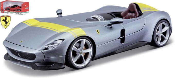 Ferrari Monza SP1 Grey with Yellow