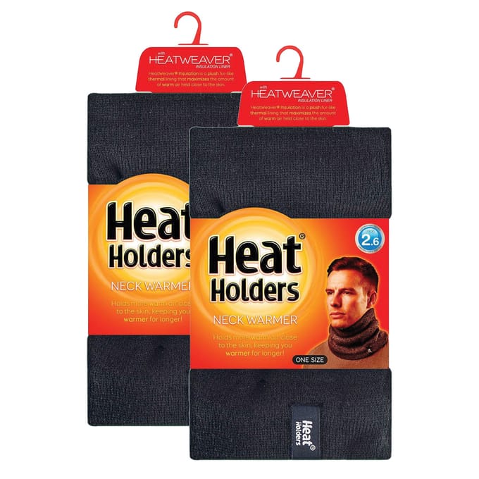 Set van 2 thermische winter-nekwarmers voor heren