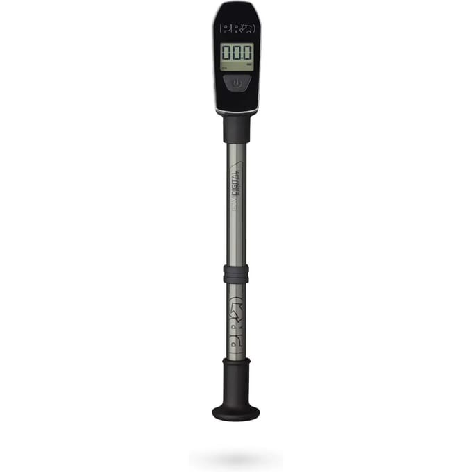 PRO Fietspomp met Digitale Manometer voor Dempers