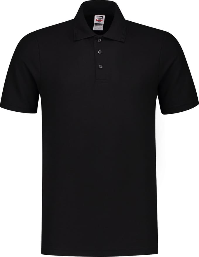Tricorp 201018 Poloshirt 60°C Wasbaar - Zwart - M