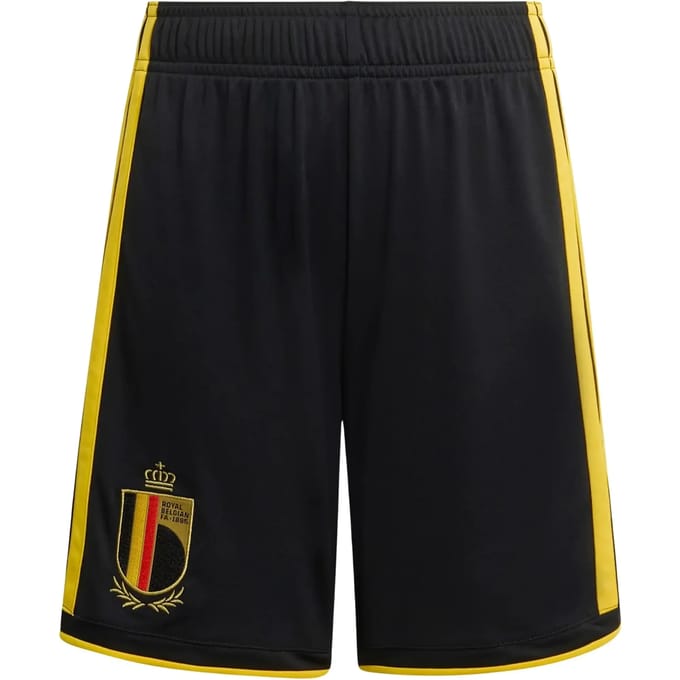 adidas Belgium 2026 Home Shorts Junior - Zwart, Zwart 9-10Y