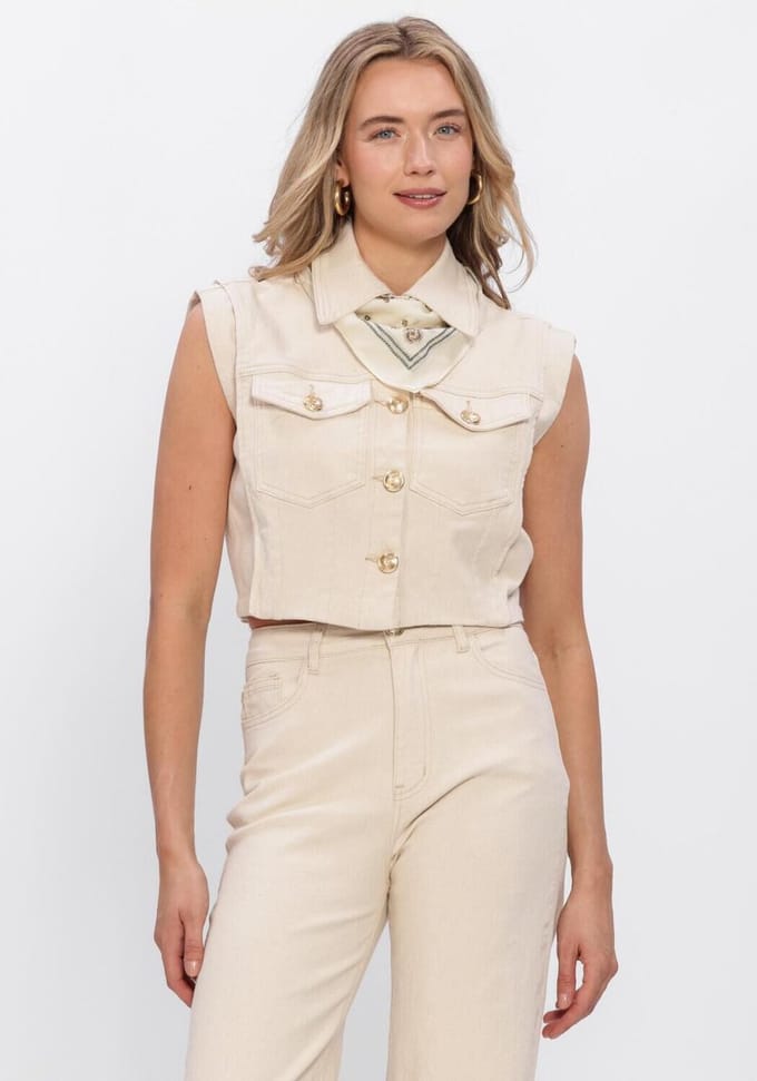 Amaya Amsterdam Maggi Blazers Dames - Ecru - Maat XL
