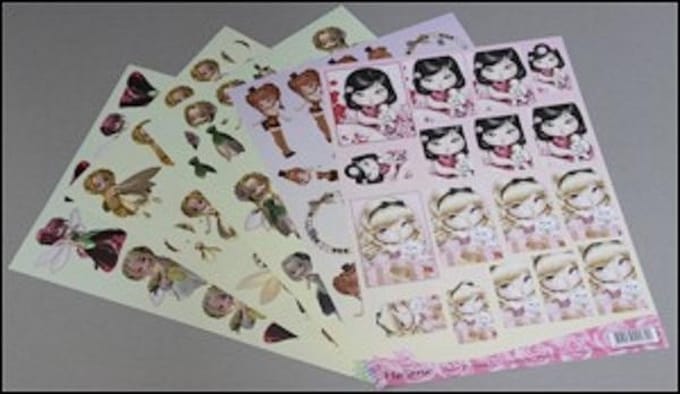CardDeco - Knipvellen "Helene" assortiment