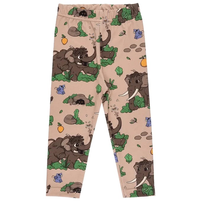 Legging voor meisjes Raspberry Republic Wooly Mammoth