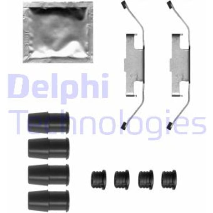 Toebehorenset, schijfremblok DELPHI LX0683